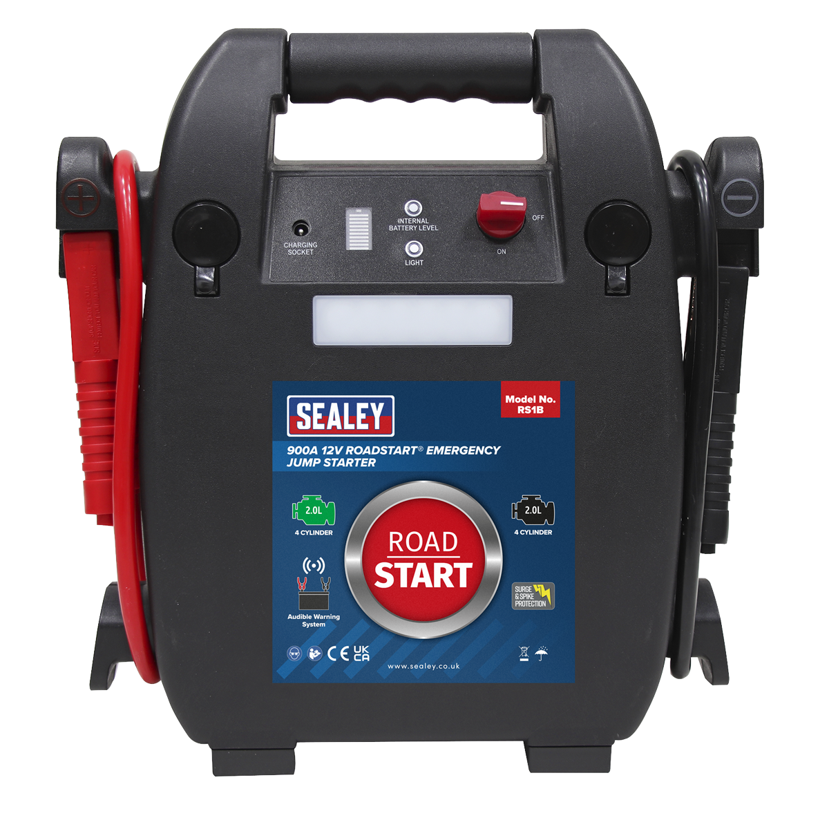 Sealey 900A 12V RoadStart® Emergency Jump Starter RS1B