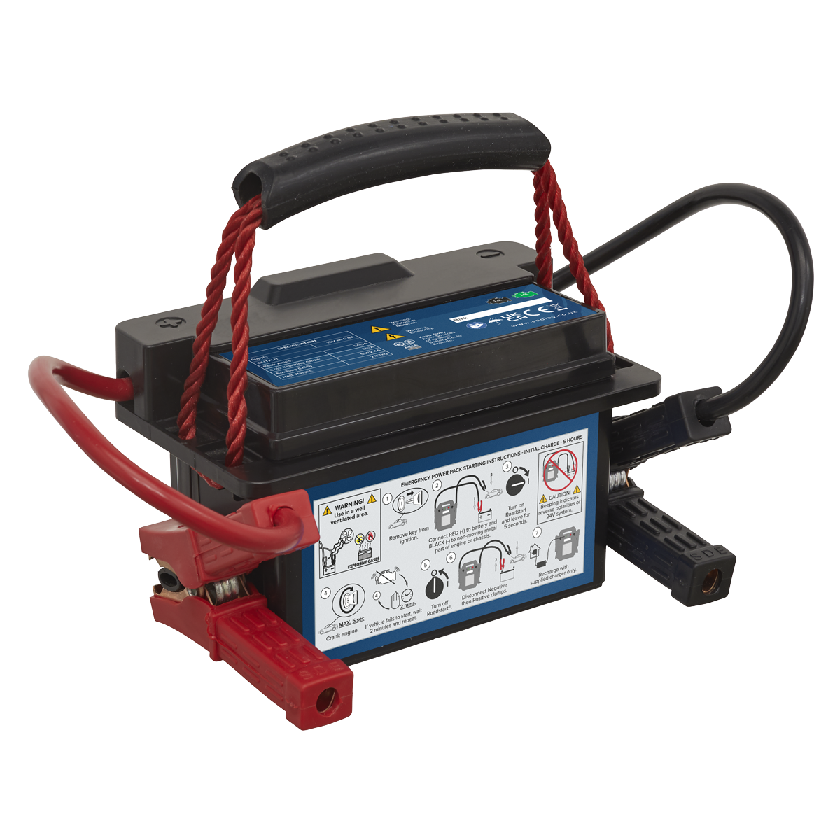Sealey 800A 12V RoadStart® Compact Jump Starter RS1C