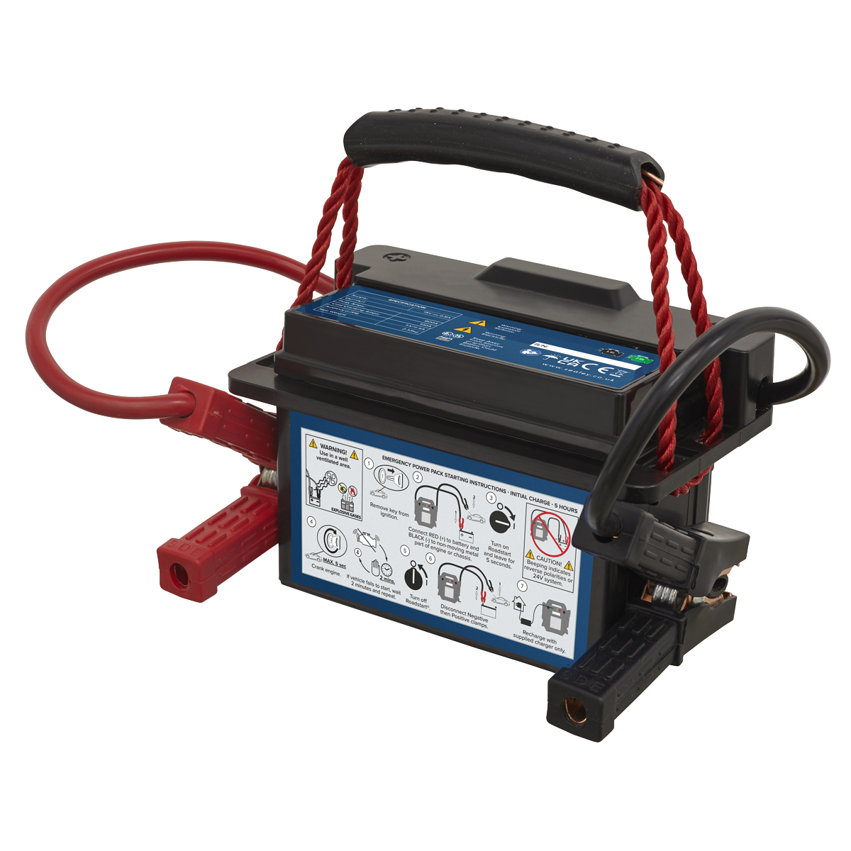 Sealey 800A 12V RoadStart® Compact Jump Starter RS1C
