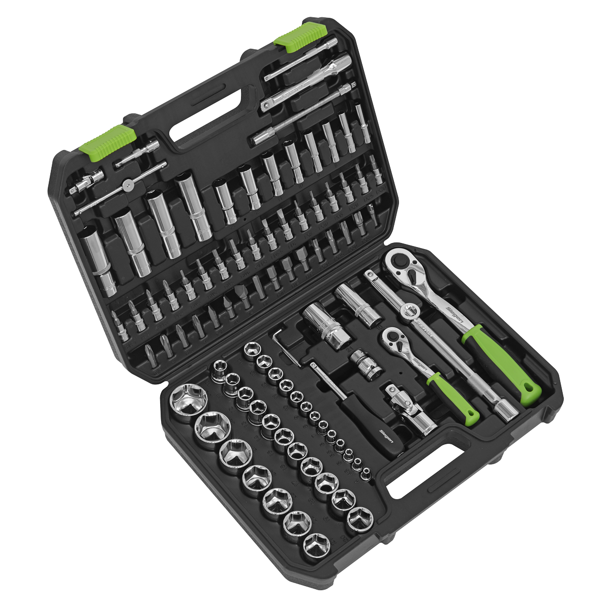 Sealey 94pc 1/4" & 1/2"Sq Drive Socket Set S01210
