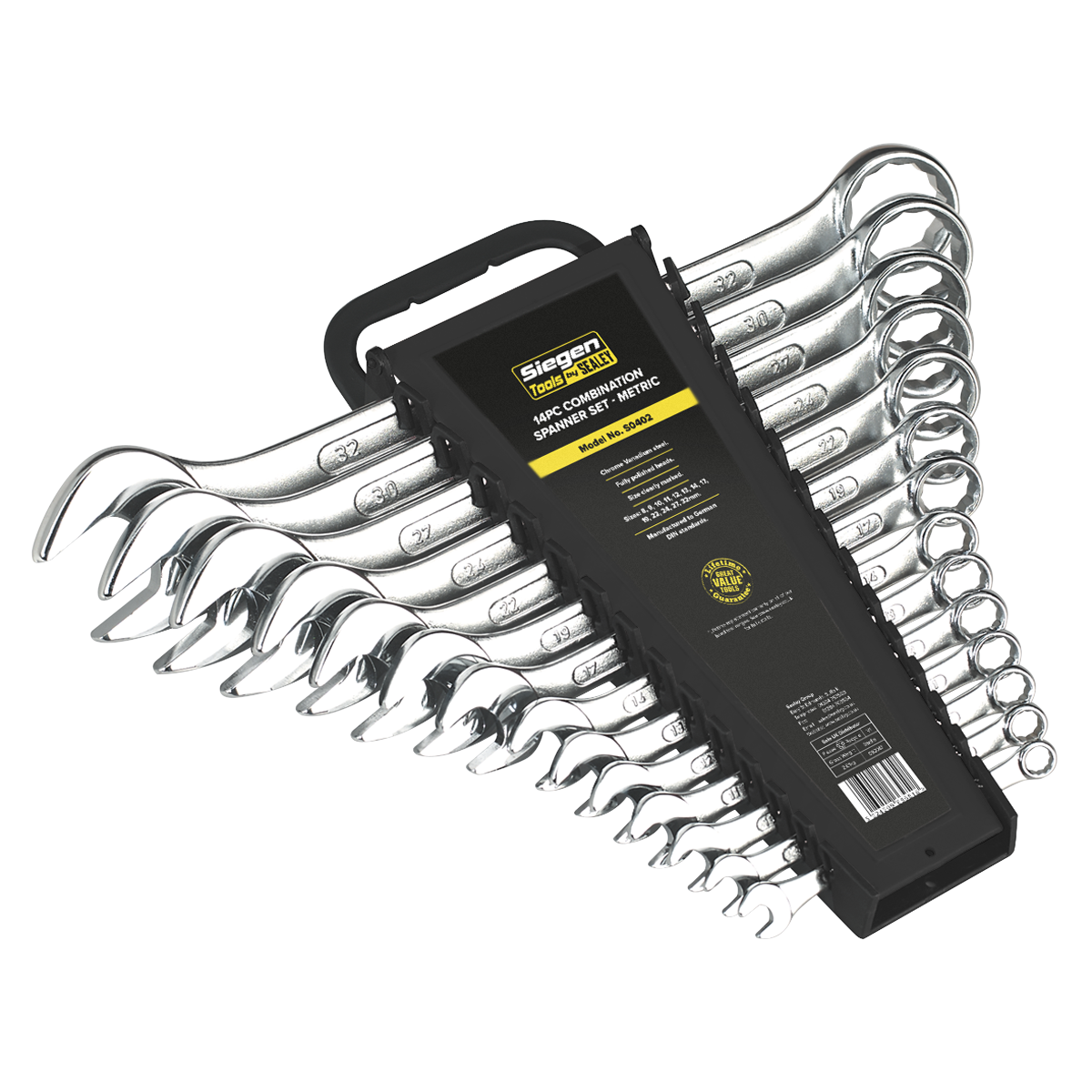 Sealey 14pc Combination Spanner Set S0402