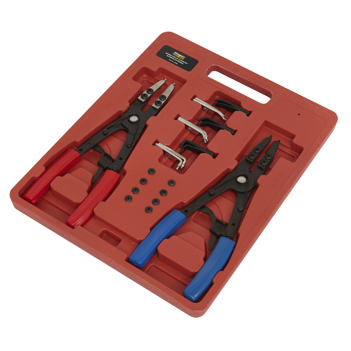 Sealey 265mm Internal/External Circlip Pliers Set S0553