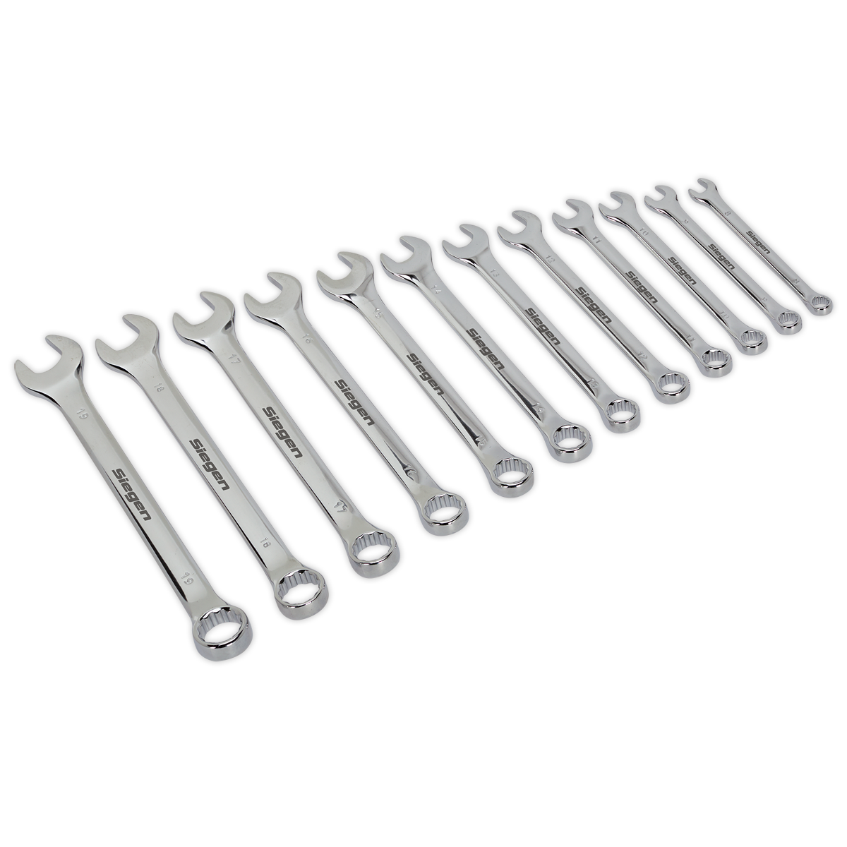 Sealey 12pc Combination Spanner Set S0563