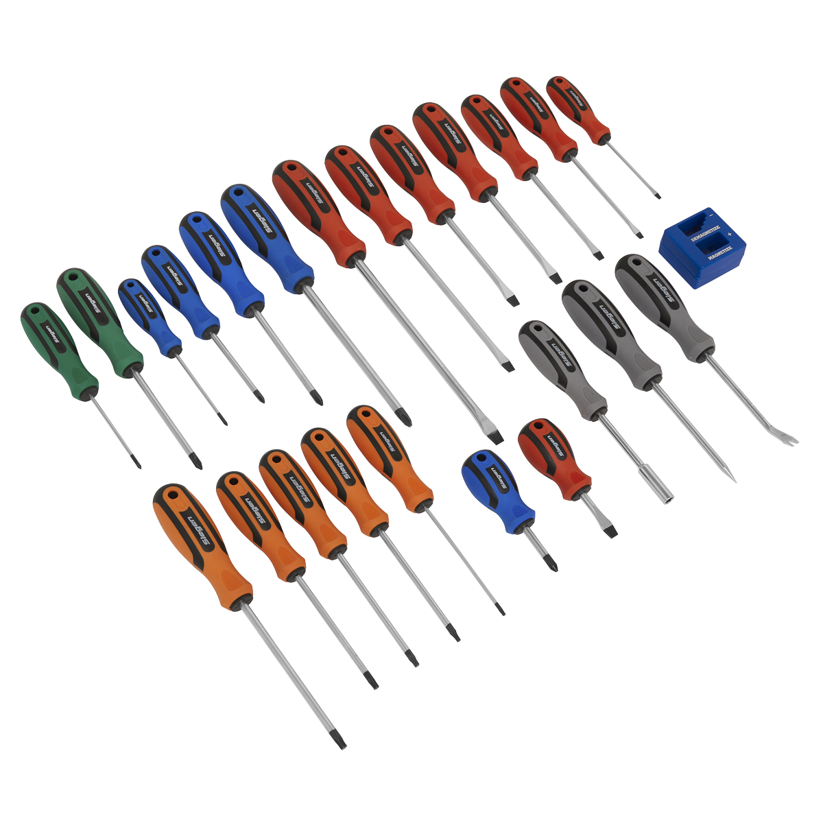 Sealey 24pc Soft Grip Screwdriver Set S0617