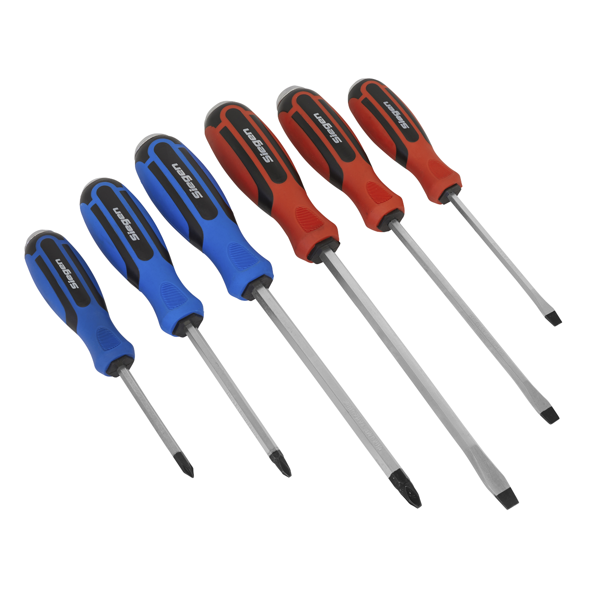 Sealey 6pc Hammer-Thru Screwdriver Set S0753