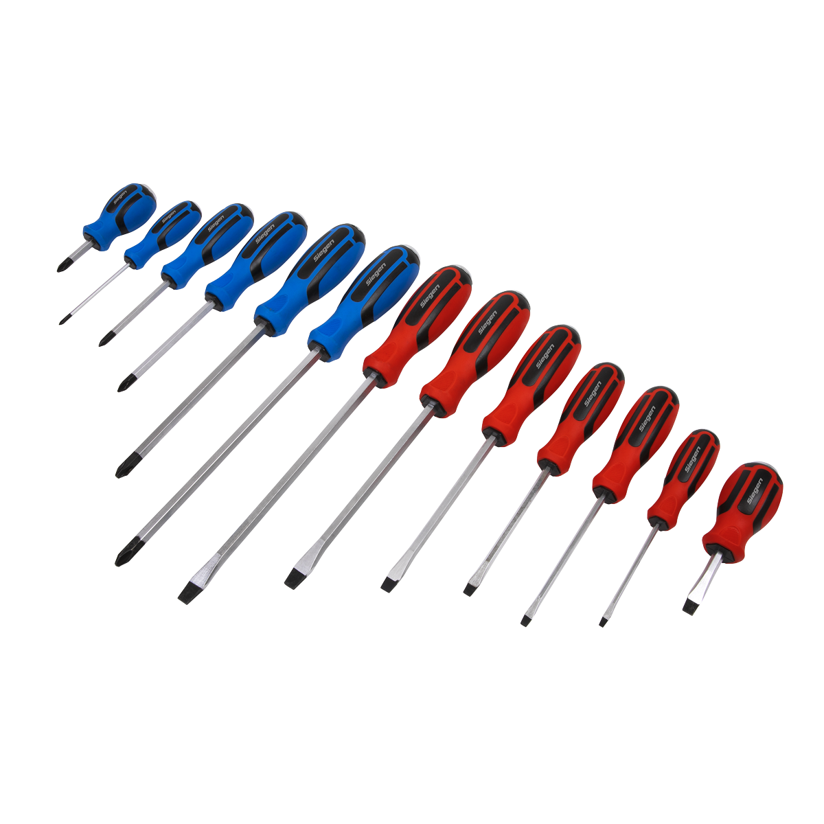 Sealey 13pc Hammer-Thru Screwdriver Set S0754