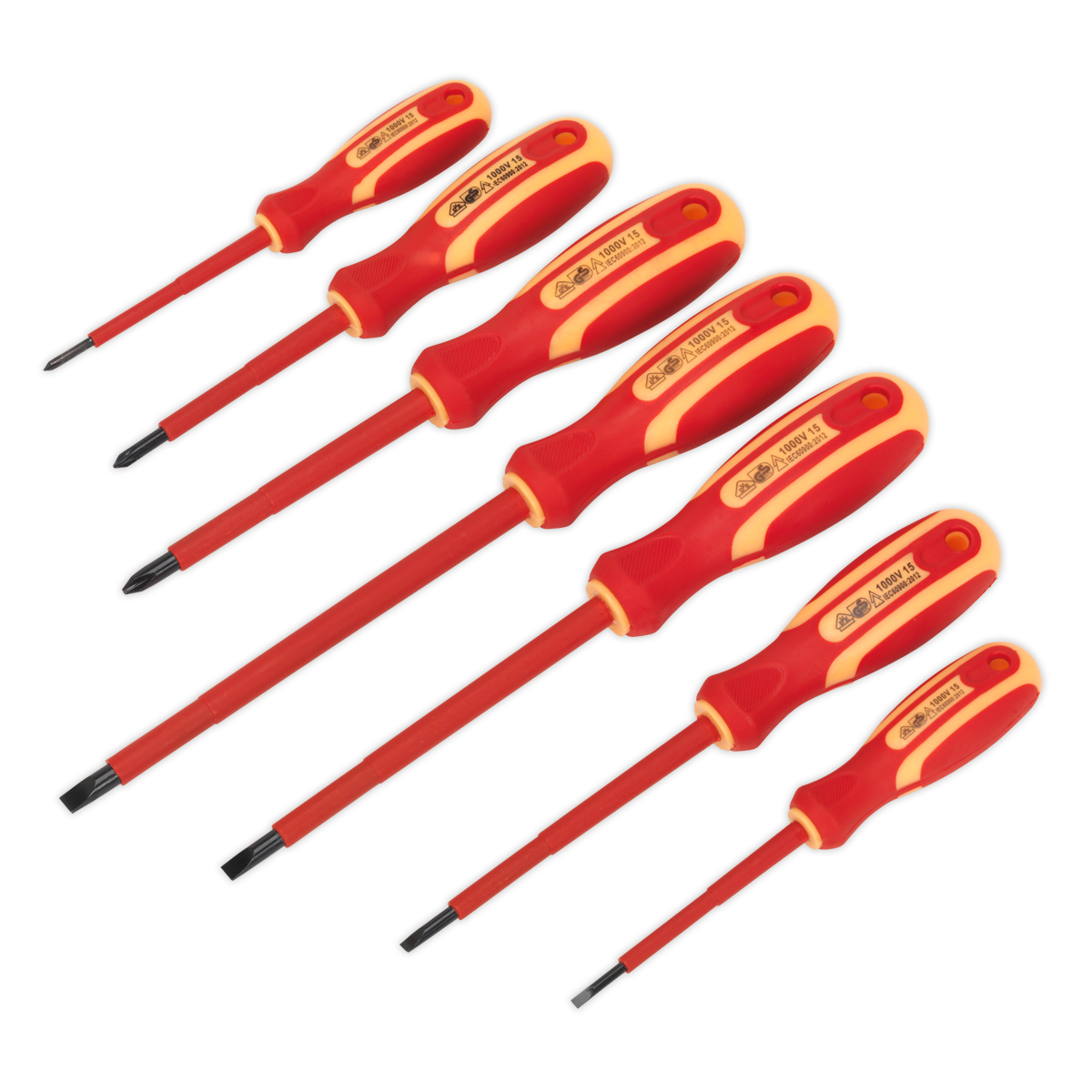Sealey 7pc Screwdriver Set - VDE Approved S0756