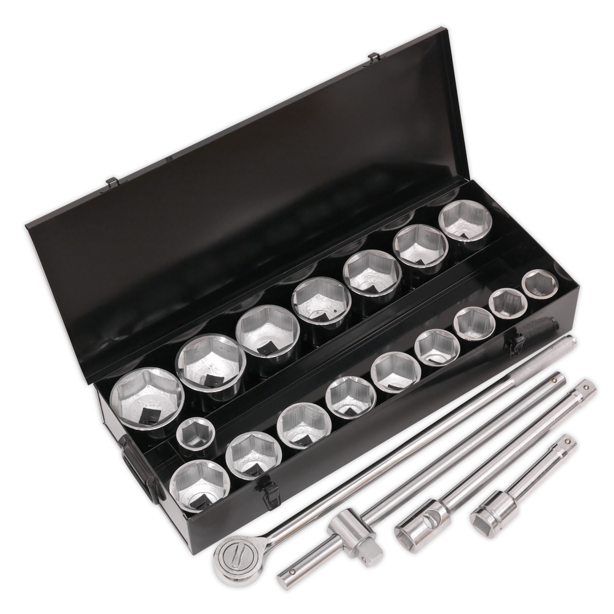 Sealey 21pc 1"Sq Drive Socket Set S0768