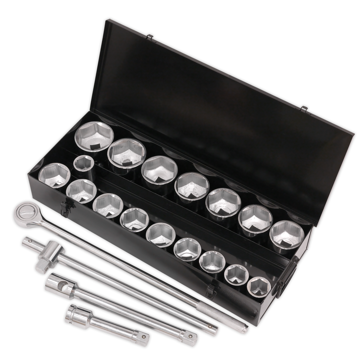 Sealey 21pc 1"Sq Drive Socket Set S0768