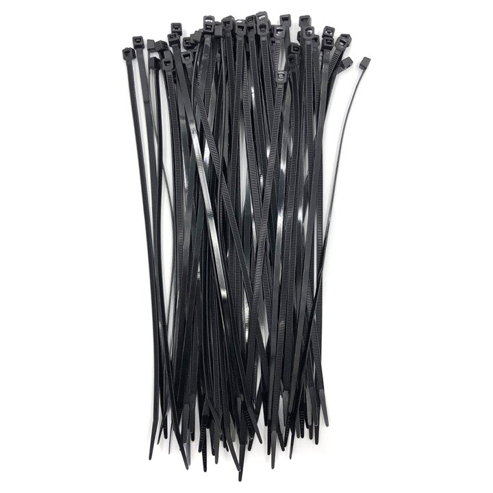 Amtech 60 Tie wraps (300mm x 4.8mm) - black S0812