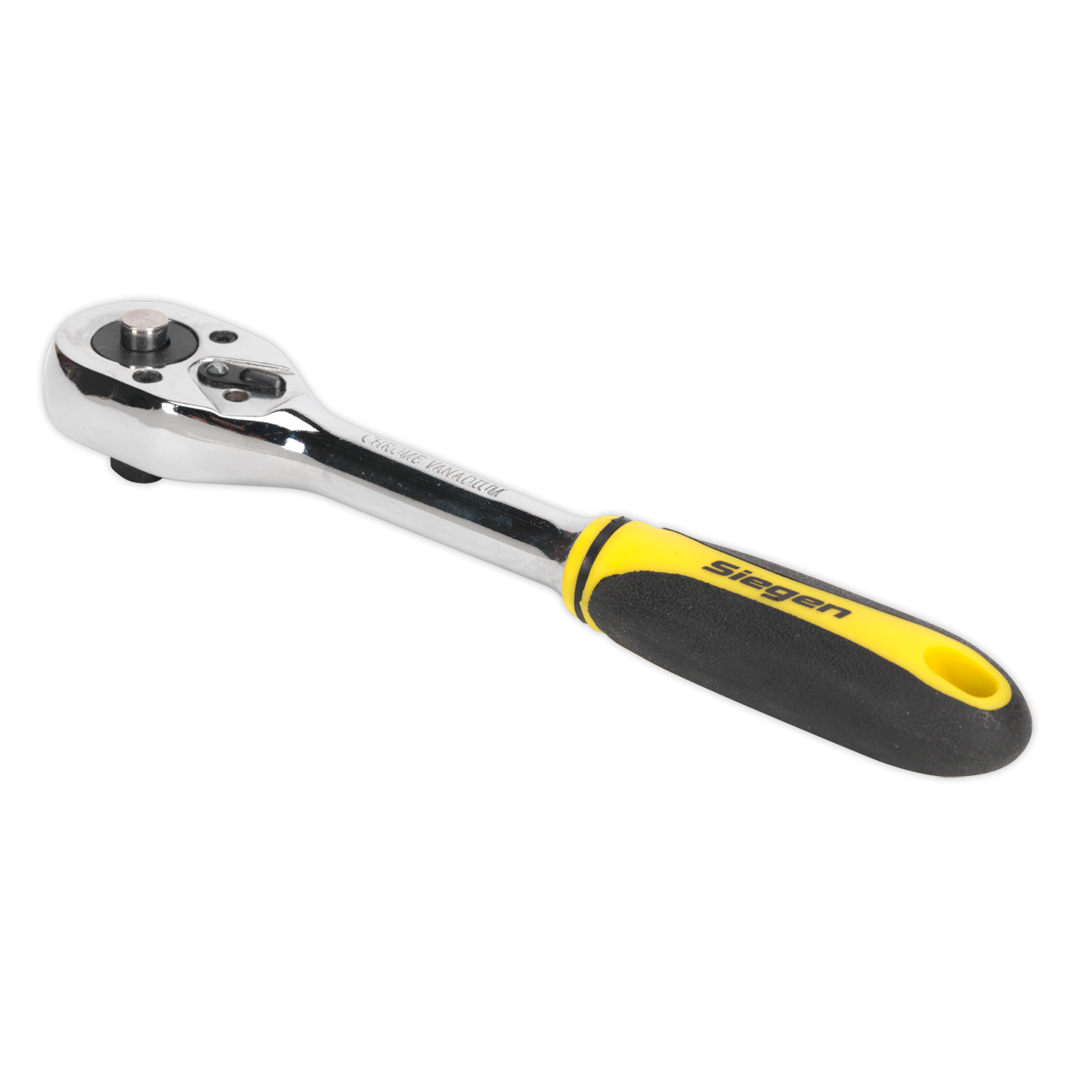 Sealey 3/8"Sq Drive Comfort Grip Ratchet Wrench with Flip Reverse S0852