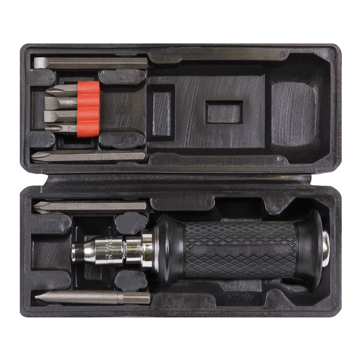 Sealey 10pc Impact Driver Set with Protection Grip S0855