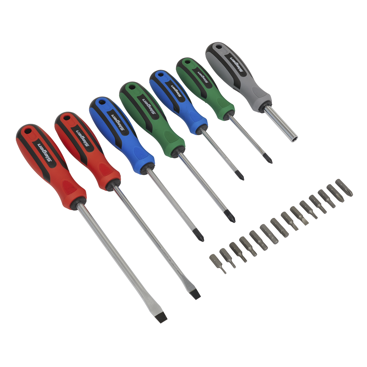 Sealey 21pc Screwdriver Set with Storage Case S0923