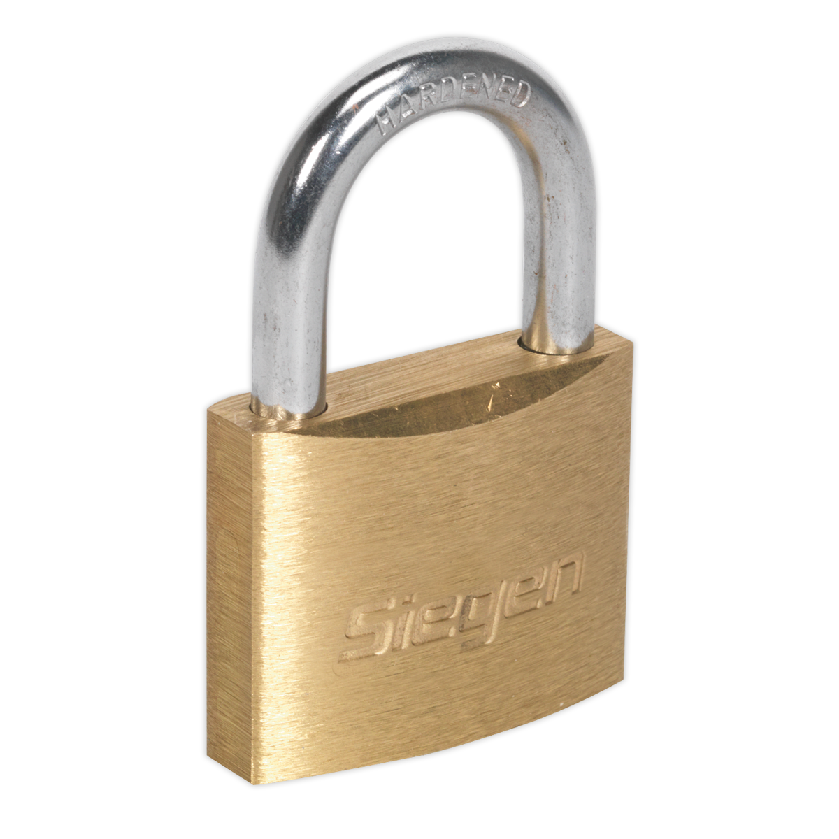 Sealey 40mm Brass Body Padlock with Brass Cylinder S0987