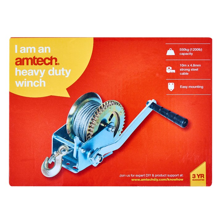 Amtech Boat winch S1000