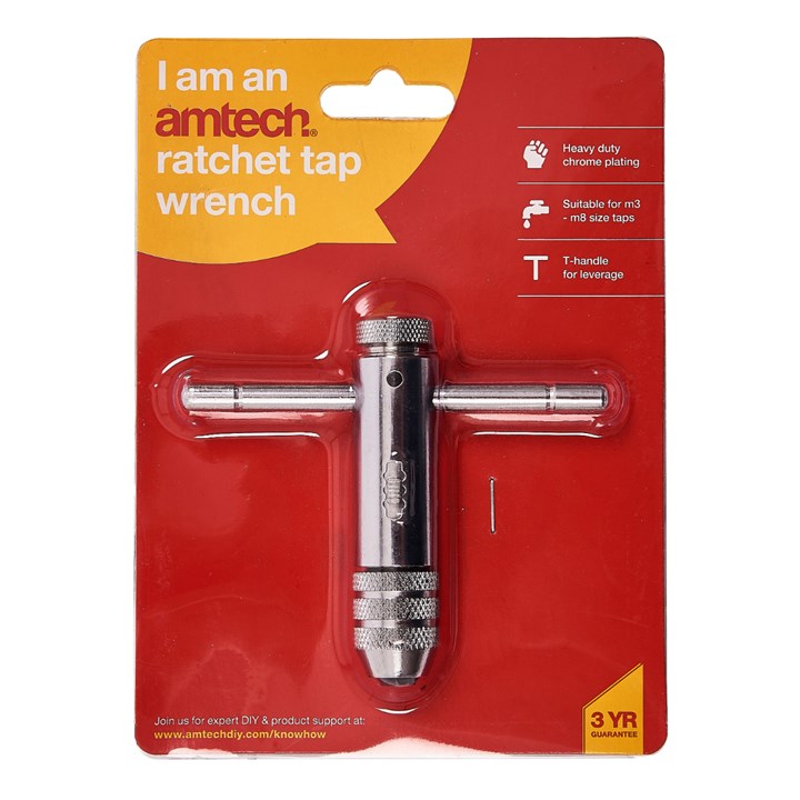 Amtech Ratchet tap wrench (small) S1450