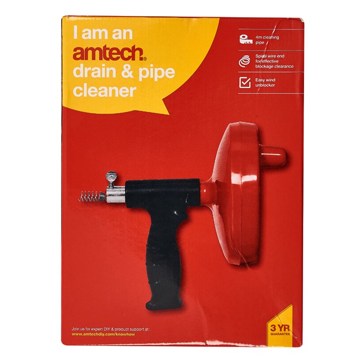 Amtech Drain and pipe cleaner S1504