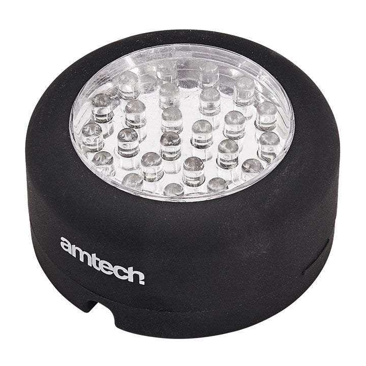 Amtech 24 LED worklight - round S1583