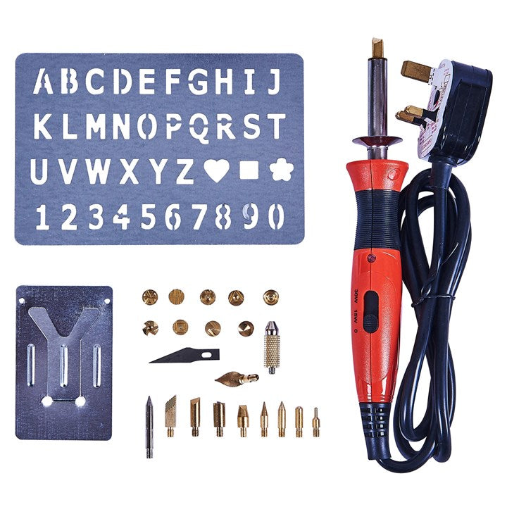 Amtech Pyrography wood marking kit S1741