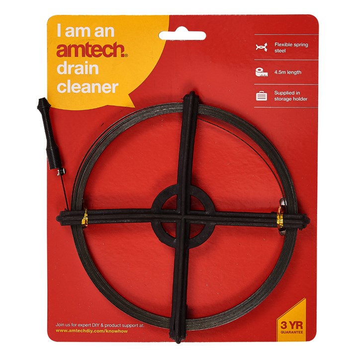 Amtech Drain cleaner and unblocker S1900