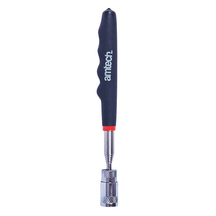 Amtech Magnetic telescopic pick-up tool with LED - 2.5kg (5.5lb) lift capacity S2200