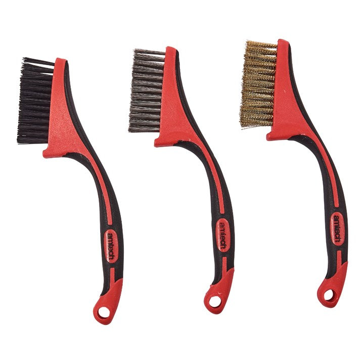 Amtech 3 Piece brush set S3545