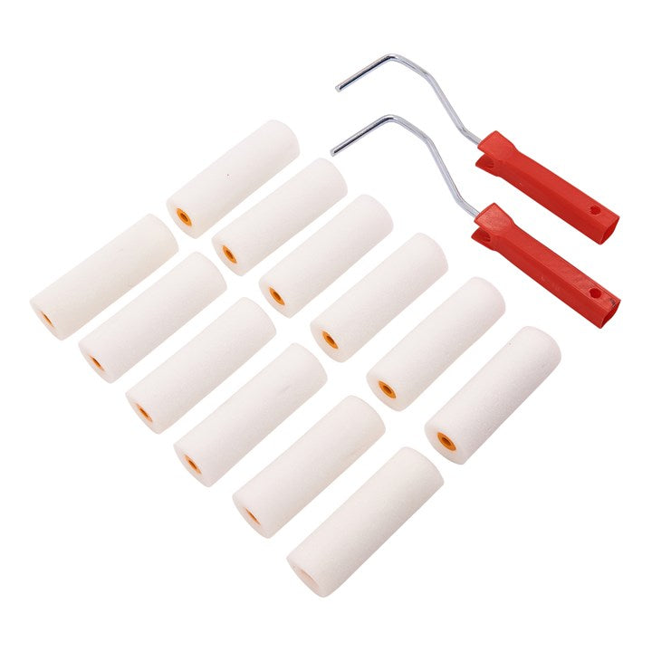 Amtech 14 Piece mini paint roller set S3895