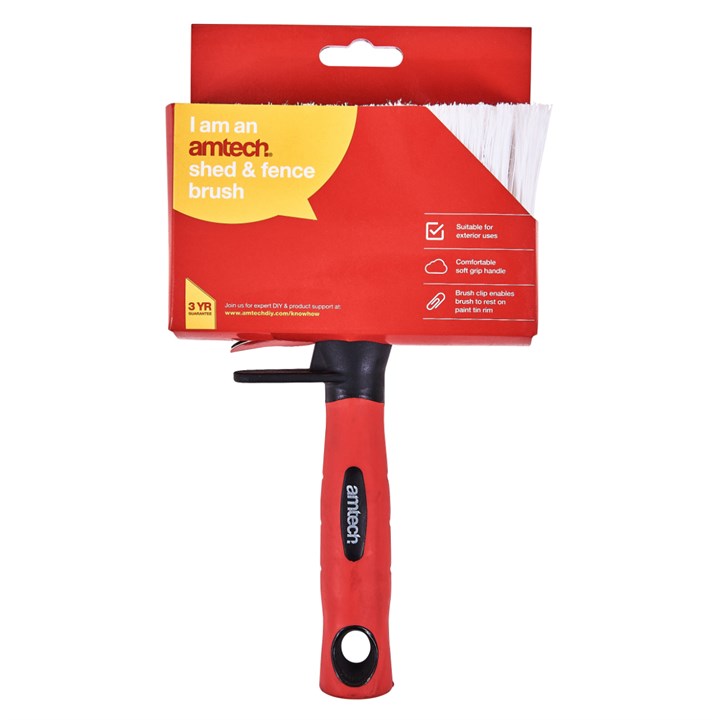 Amtech Shed and fence brush S3948