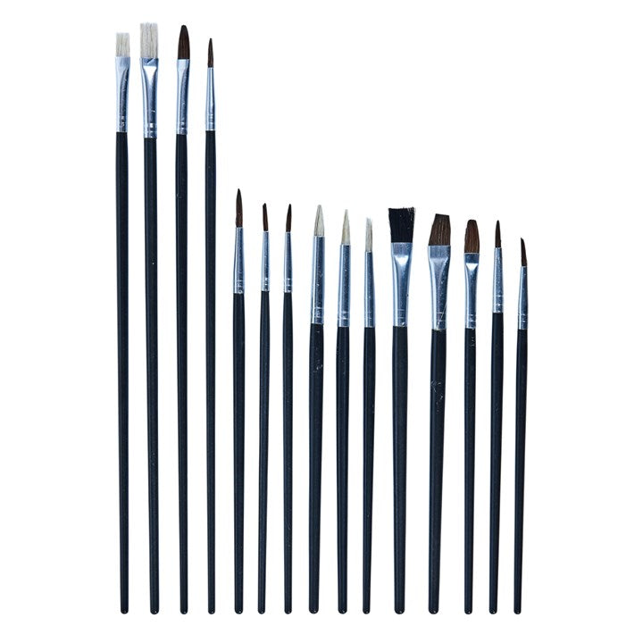 Amtech 15 Piece art brush set S4000