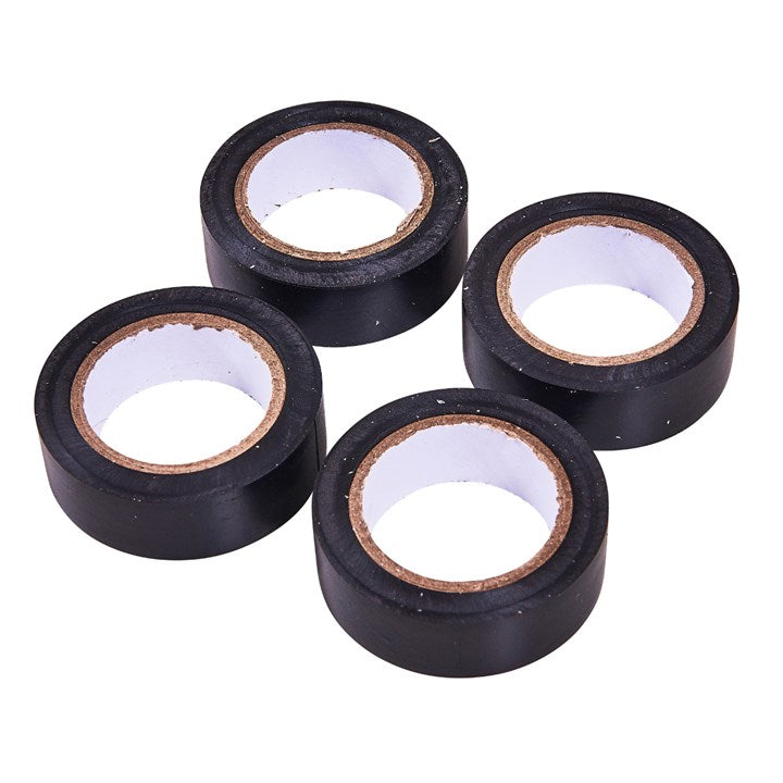 Amtech 4Piece insulation tape set - black S4180