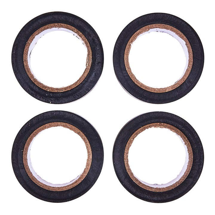 Amtech 4Piece insulation tape set - black S4180