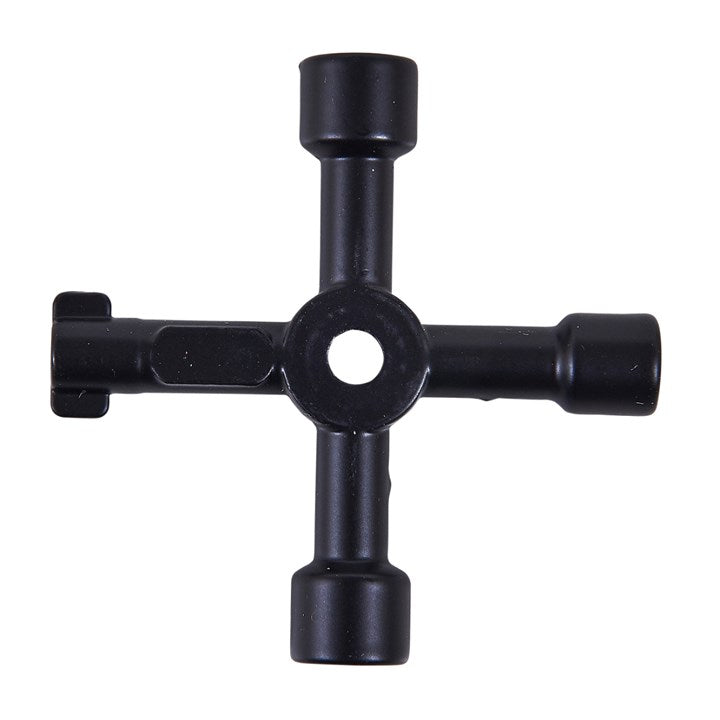Amtech 4-Way plumbing key S4600
