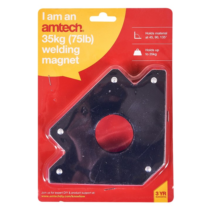 Amtech 34kg (75lb) Welding magnet S4655