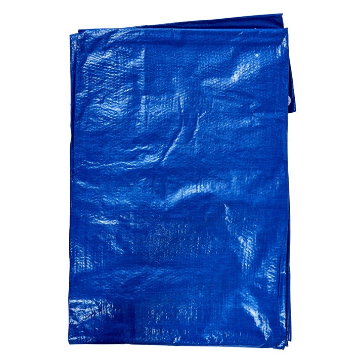Amtech 550cm (18ft) x 365cm (12ft) Tarpaulin - blue S4850