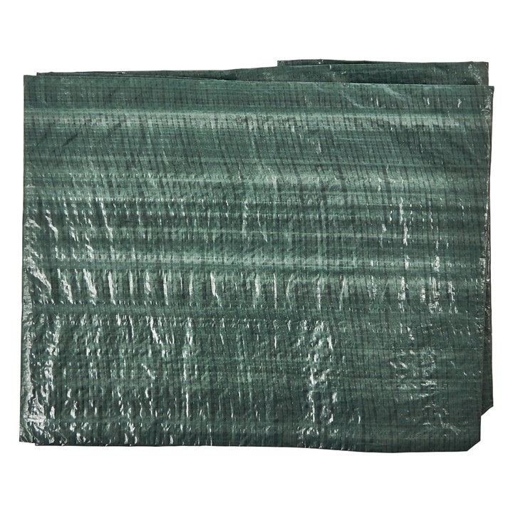 Amtech 275cm (9ft) x 180cm (6ft) Tarpaulin - green S4908