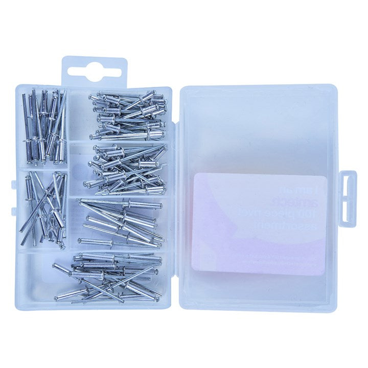 Amtech 100 Piece assorted rivet set S5100