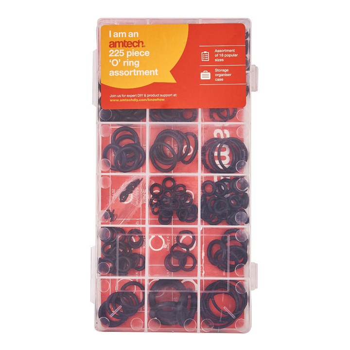 Amtech 225 Piece O ring set S6240