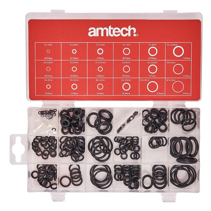 Amtech 225 Piece O ring set S6240