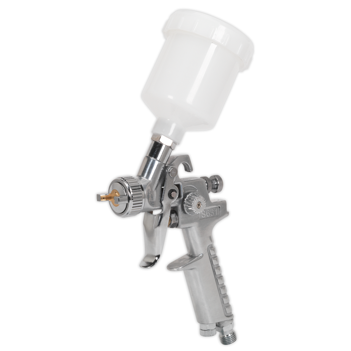 Sealey General-Purpose Gravity Feed Touch-Up Spray Gun 1mm Set-Up S631