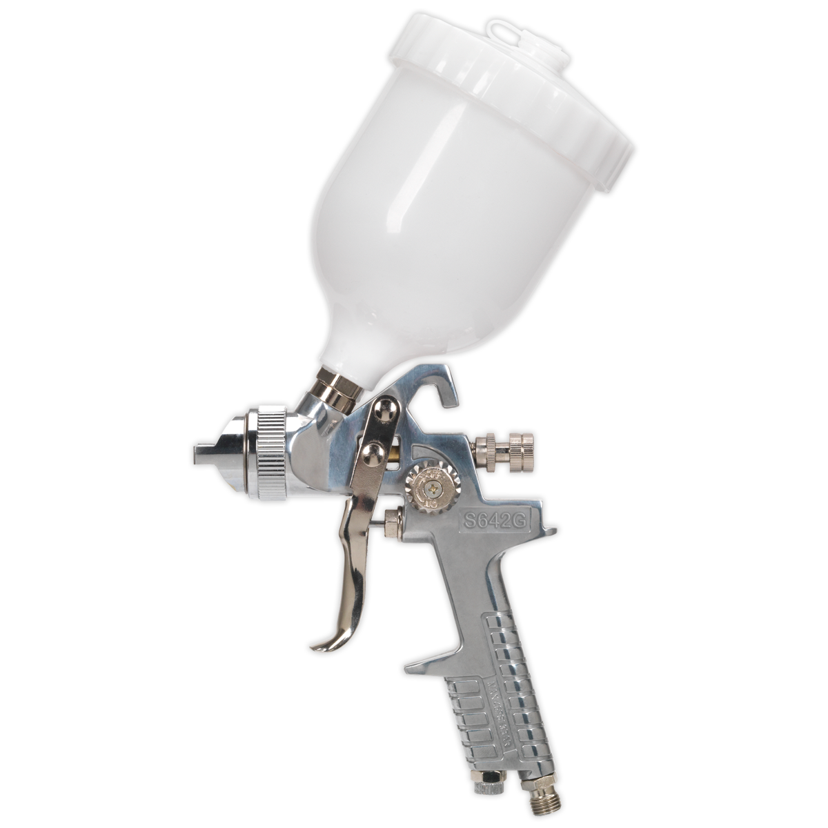 Sealey General-Purpose Gravity Feed Spray Gun 1.8mm Set-Up S642G