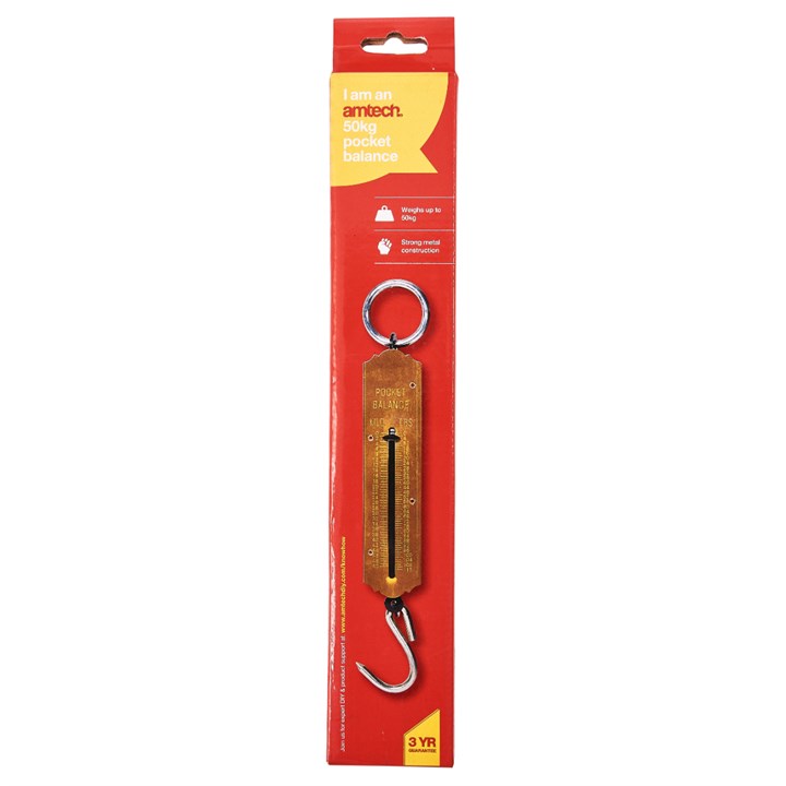 Amtech 50kg (110lb) Pocket balance S6450