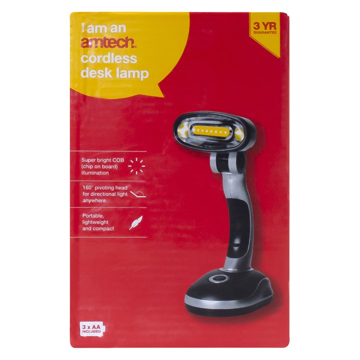 Amtech Cordless desk lamp S8124