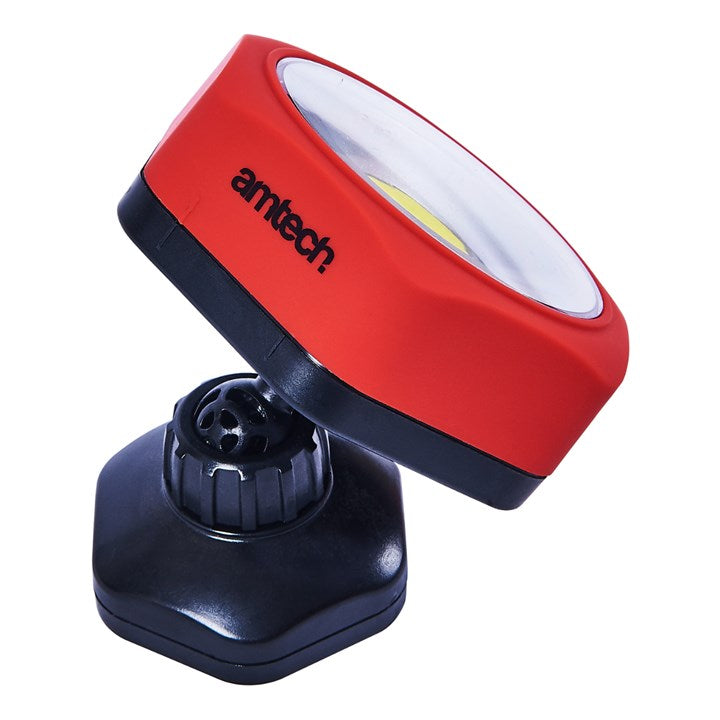 Amtech 3W COB LED swivel base worklight S8147