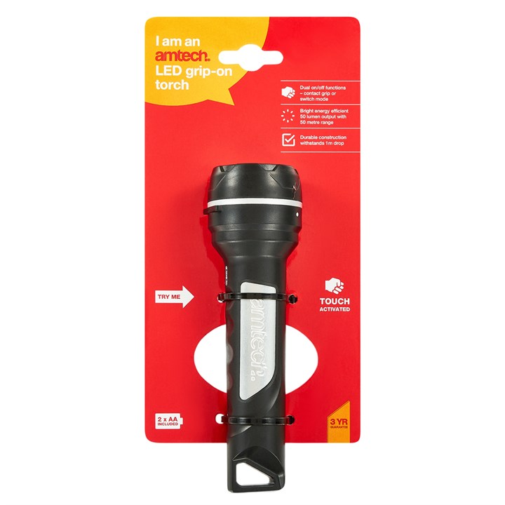 Amtech LED Grip-on torch S8220