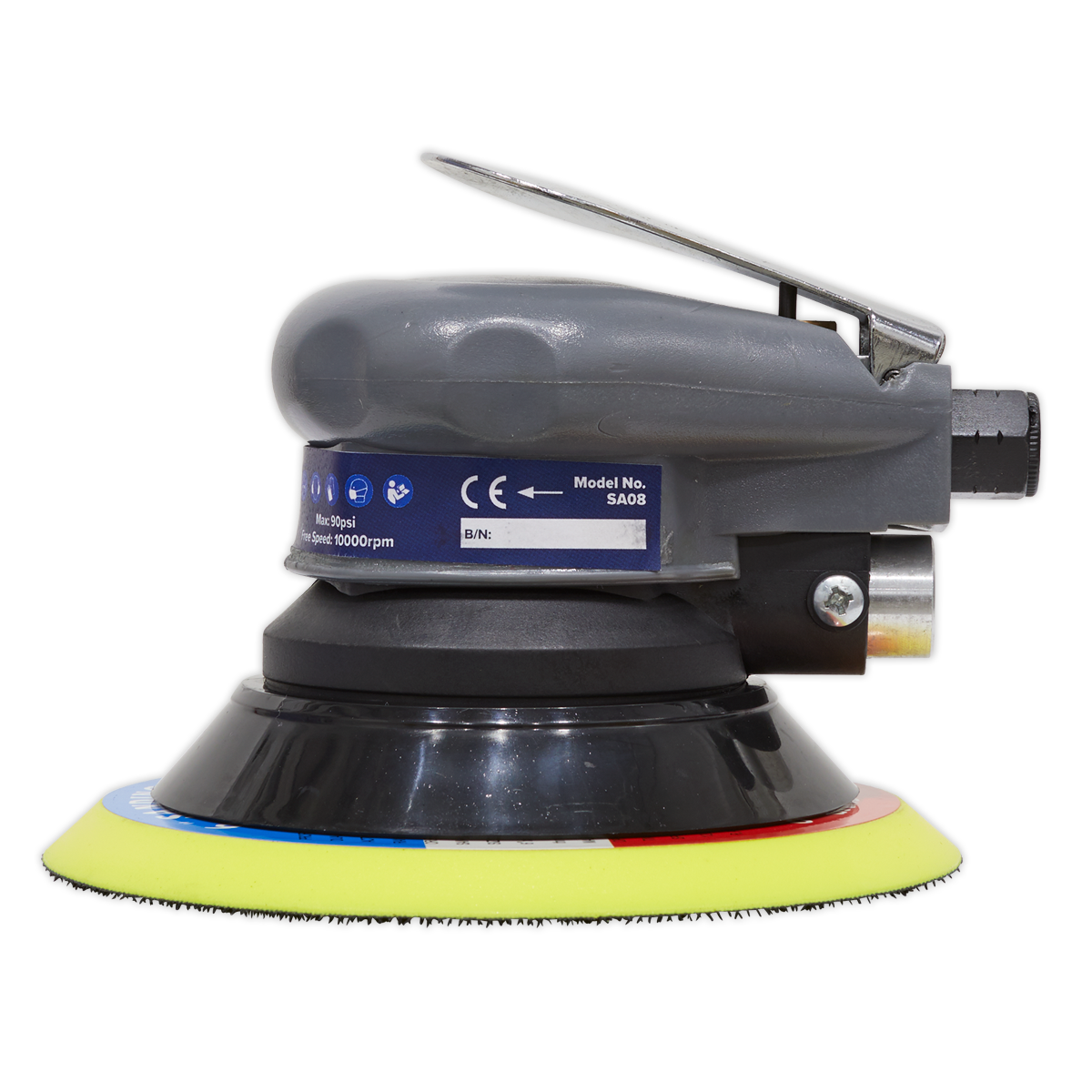 Sealey Ø150mm Air Palm Orbital Sander SA08