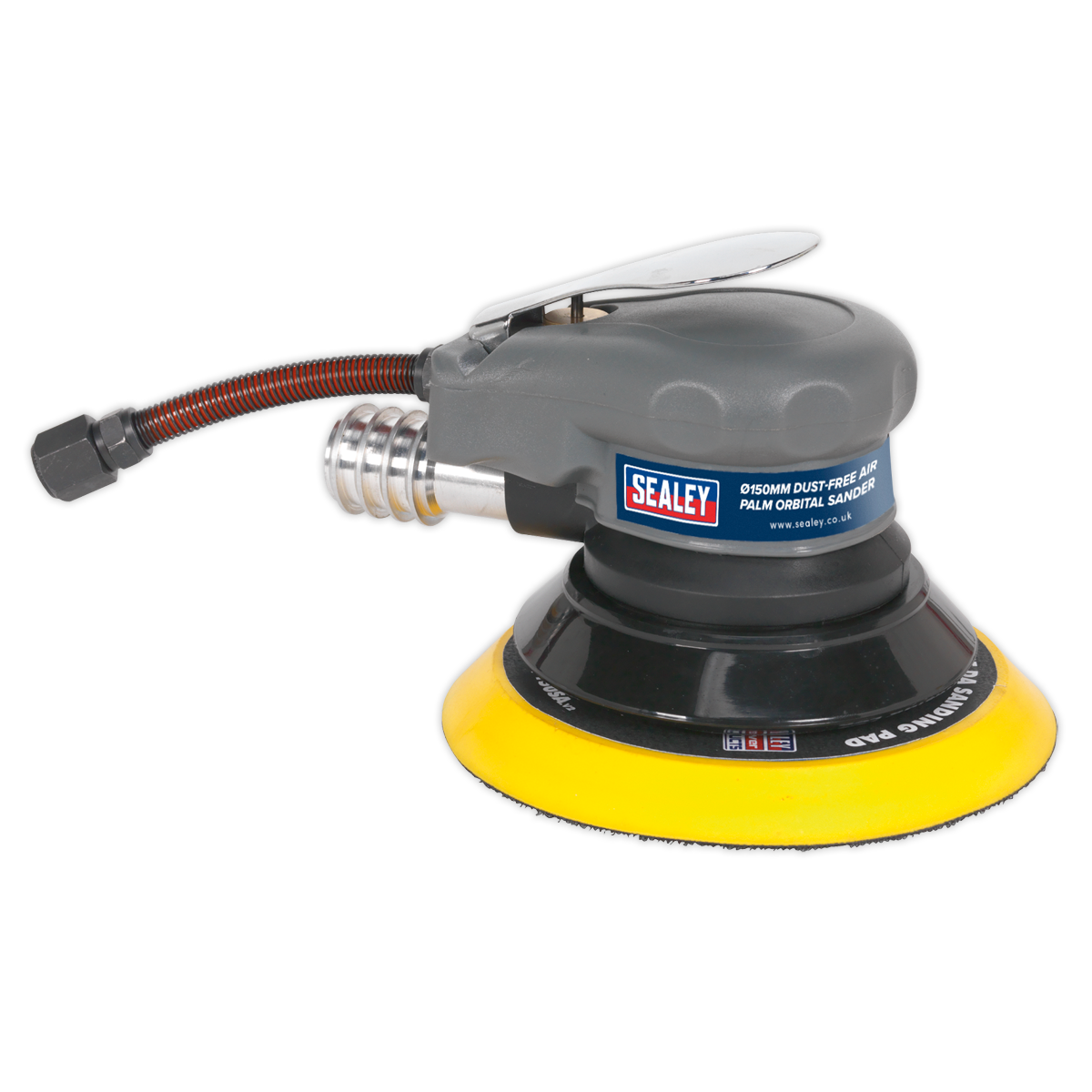 Sealey Ø150mm Dust-Free Air Palm Orbital Sander SA09