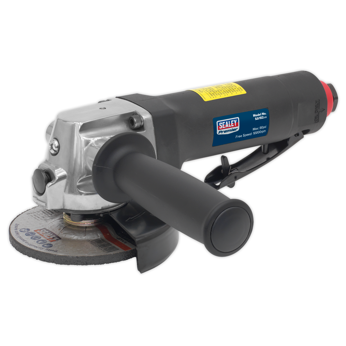 Sealey Ø100mm Air Angle Grinder Composite Body SA152
