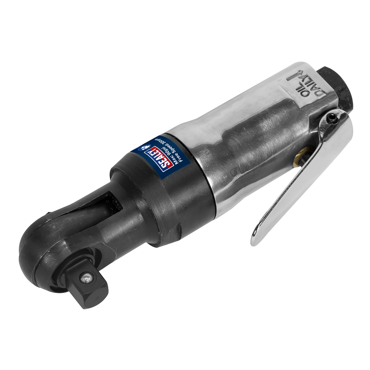 Sealey 3/8"Sq Drive Super Stubby Air Ratchet Wrench SA231