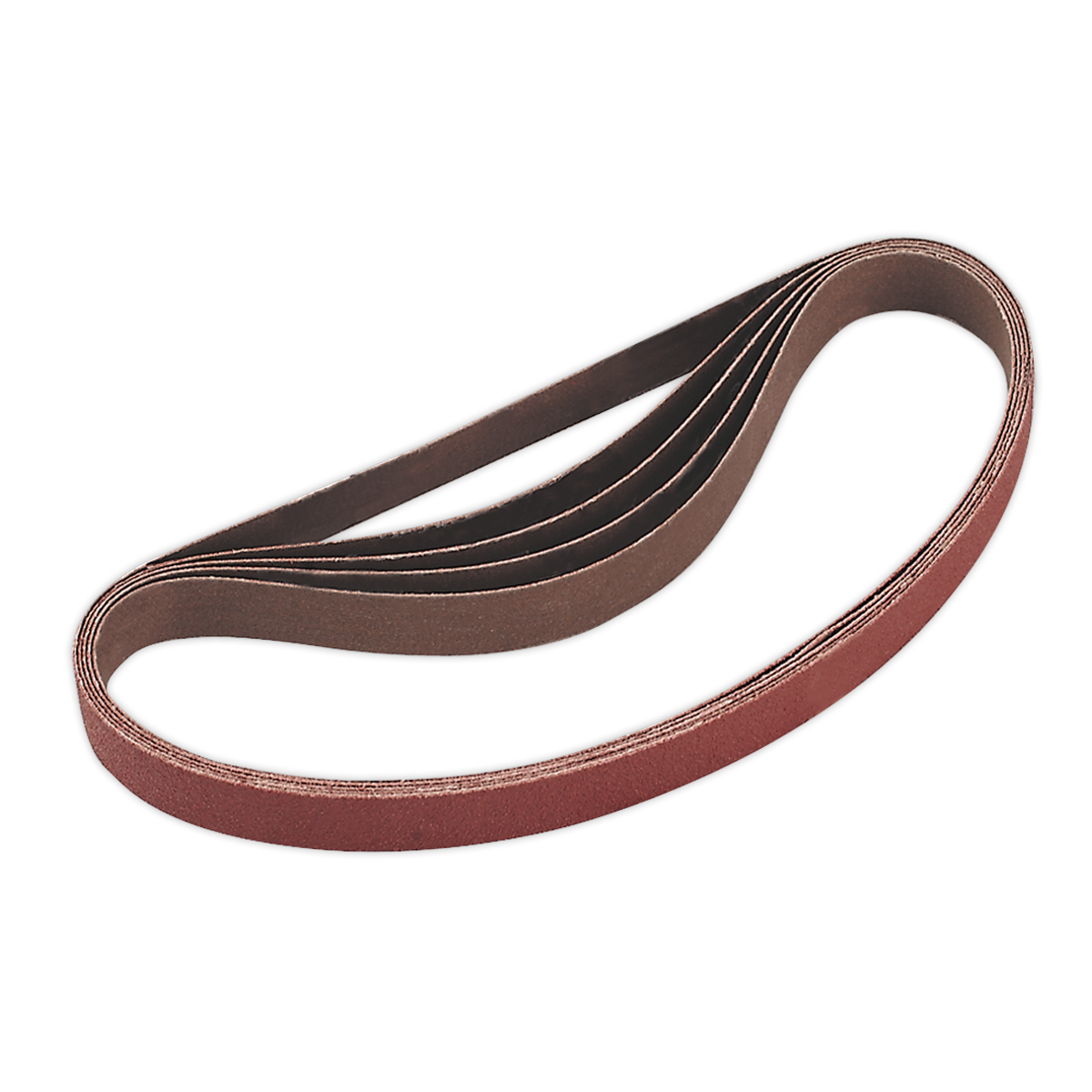 Sealey 80Grit Sanding Belt 20 x 520mm - Pack of 5 SA355/B80G