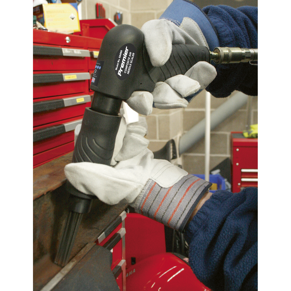 Sealey Air Needle Scaler - Composite Pistol Type SA660